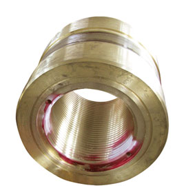 銅螺母表面染色體探傷